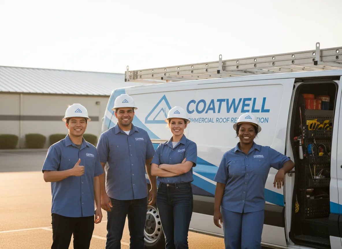 Commercial roof coating company in Ronda, NC